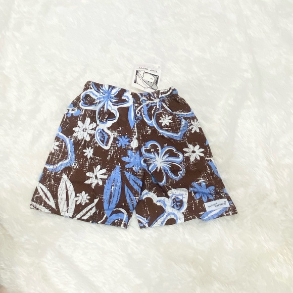 Flap Happy Hawaiian Swim Trunks NWT - Picture 6 of 7